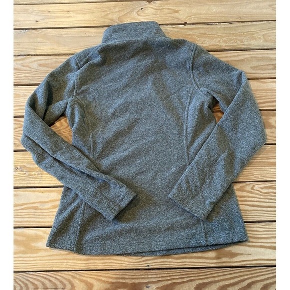The North Face 1/4 Zip Fleece Jacket Size XS Women’s Green - Picture 2 of 8